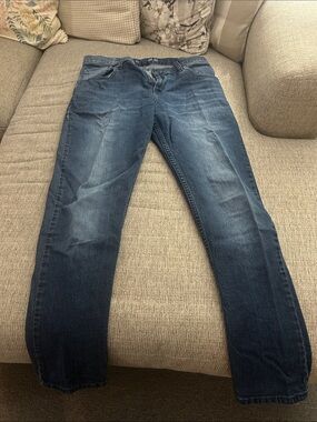 INC International Concepts Men's Dark Blue Jeans